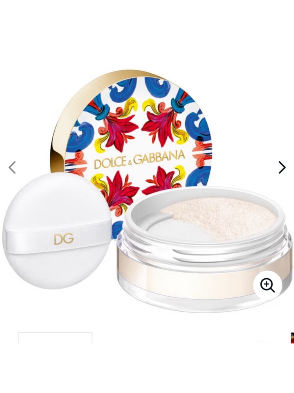 Dolce & Gabbana Solar Glow Translucent Loose Setting Powder:Shade 1 Crystal
